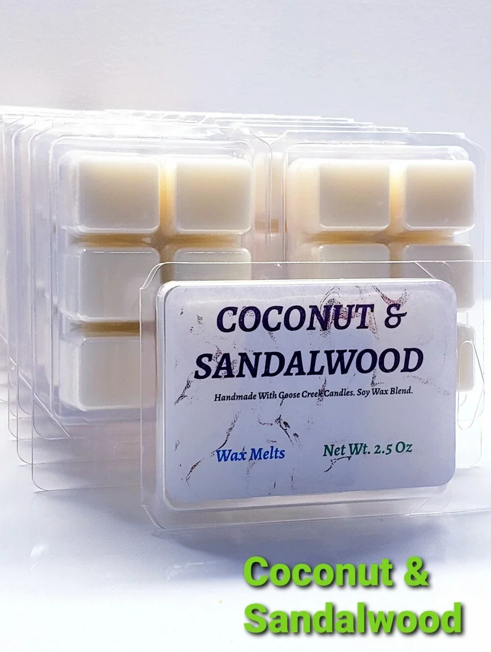 COCONUT & SANDALWOOD -Goose Creek Candle Wax Melts- $8 per pack